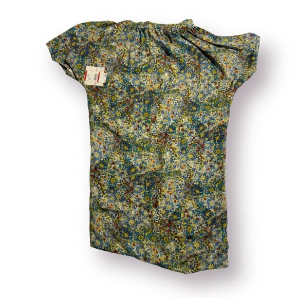 Rachel Roy Fairy Core Floral Dress Women Size XS Wedge Style Tie Neck Bohochic - Picture 4 of 8